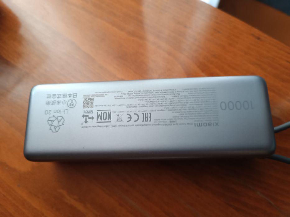 Power bank xiaomi 165W Max 10000