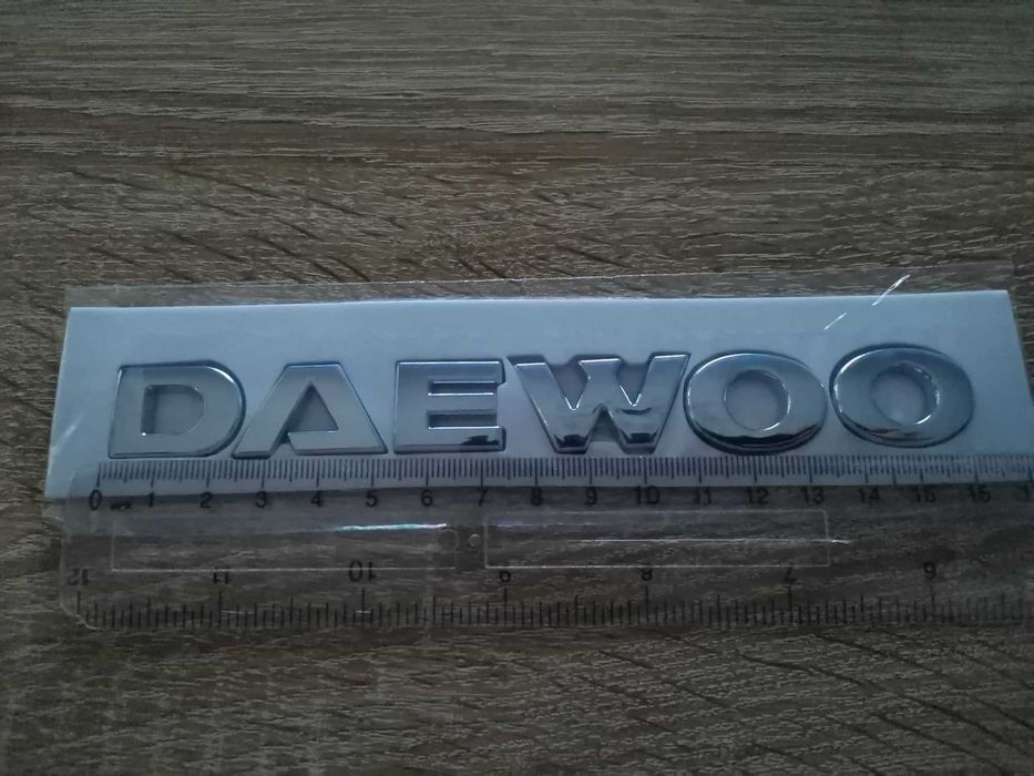 Надпис нов стил Daewoo Деу