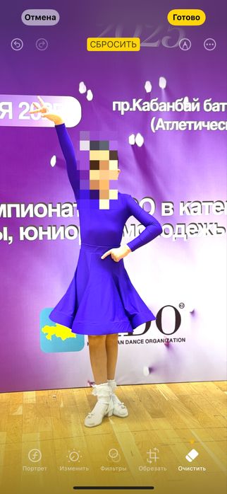 Рейтинговое платье на турнир по бально-спортивным танцам