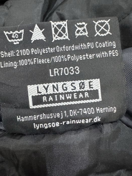 Мъжки водо и ветро непромукаем костюм LYNGSOE RAINWEAR .Размер 2XL
