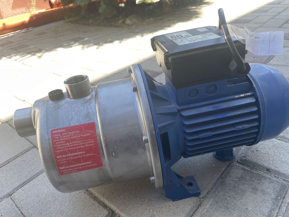 Pompă de suprafață profesională din INOX - Nowax GPN 1500 (1390W, Debit mare)