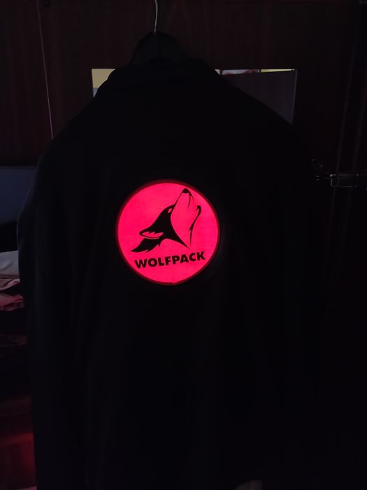 Geaca moto motor Wolf-Pack led lumini Tron