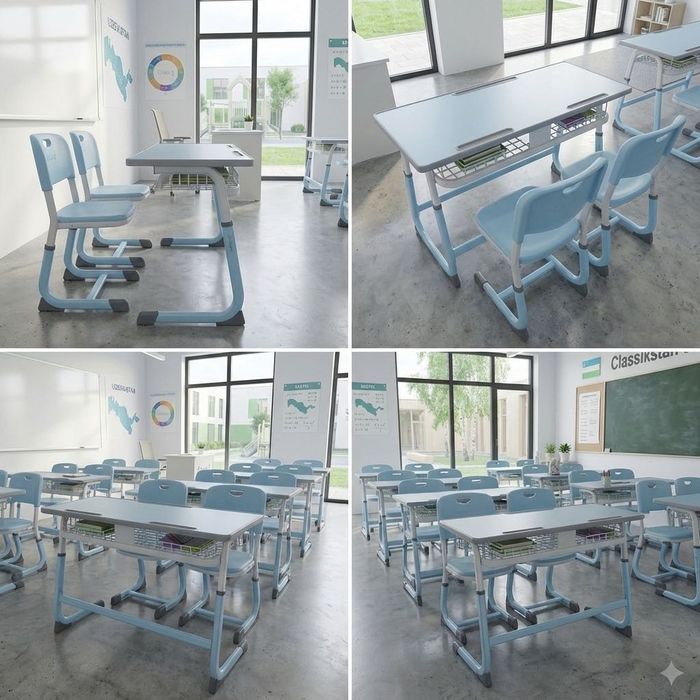 Мактаб парталари(5 хил размерда узгарувчвн)