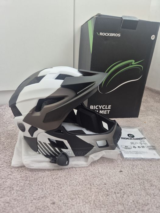 Casca Bicicleta Copii / Adolescenți Rockbros TS-61 In-Mold, 2 in 1, Full-Face - S