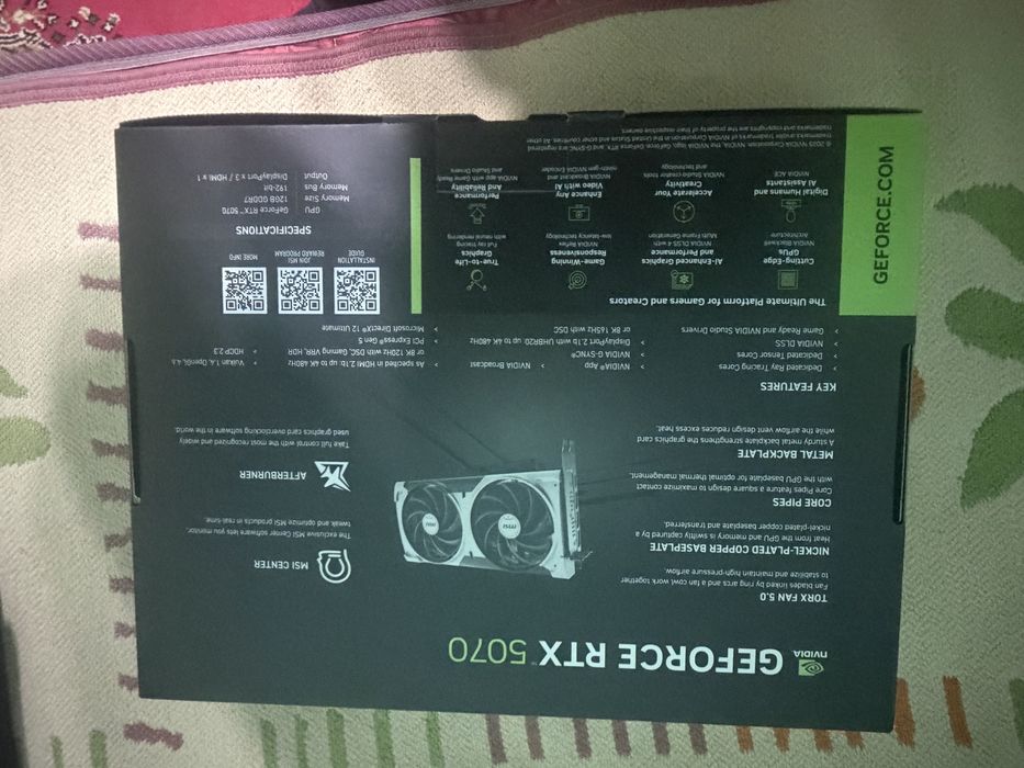 Nvidia geforce Rtx 5070 12 gb