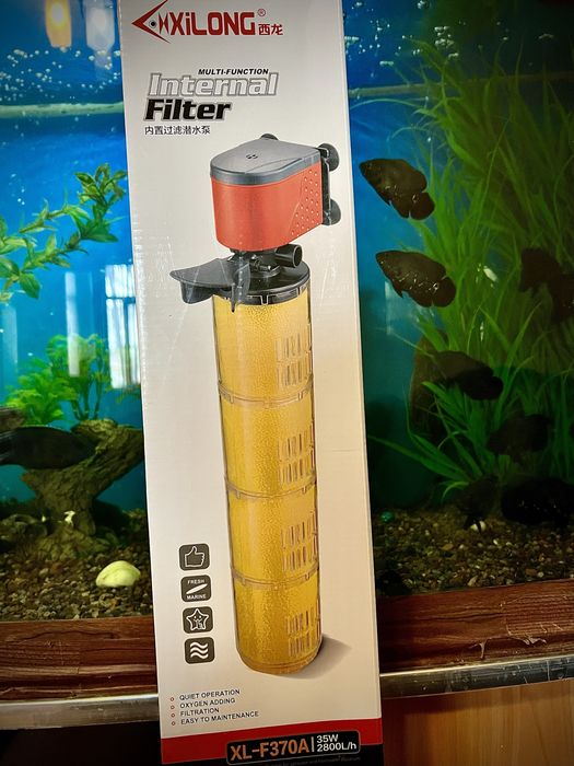 Фильтр для аквариума. На 200,500 л