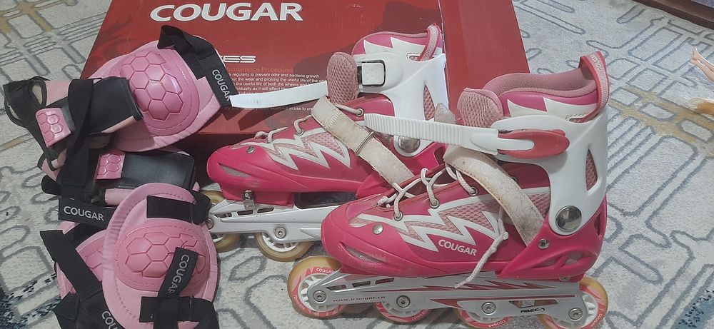 Продам комплект роликов для девочки – Cougar (В отличном состоянии)