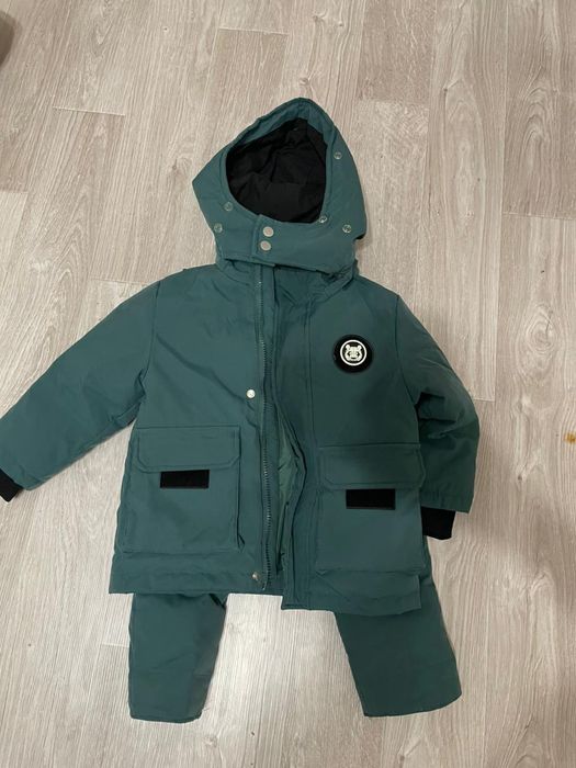 Продам зимние комбезы девочка мальчик