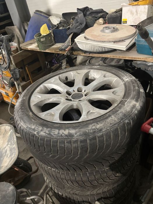 Jante originale BMW X5 R19 +anvelope255/50 R19 All Season NEXEN + TPMS
