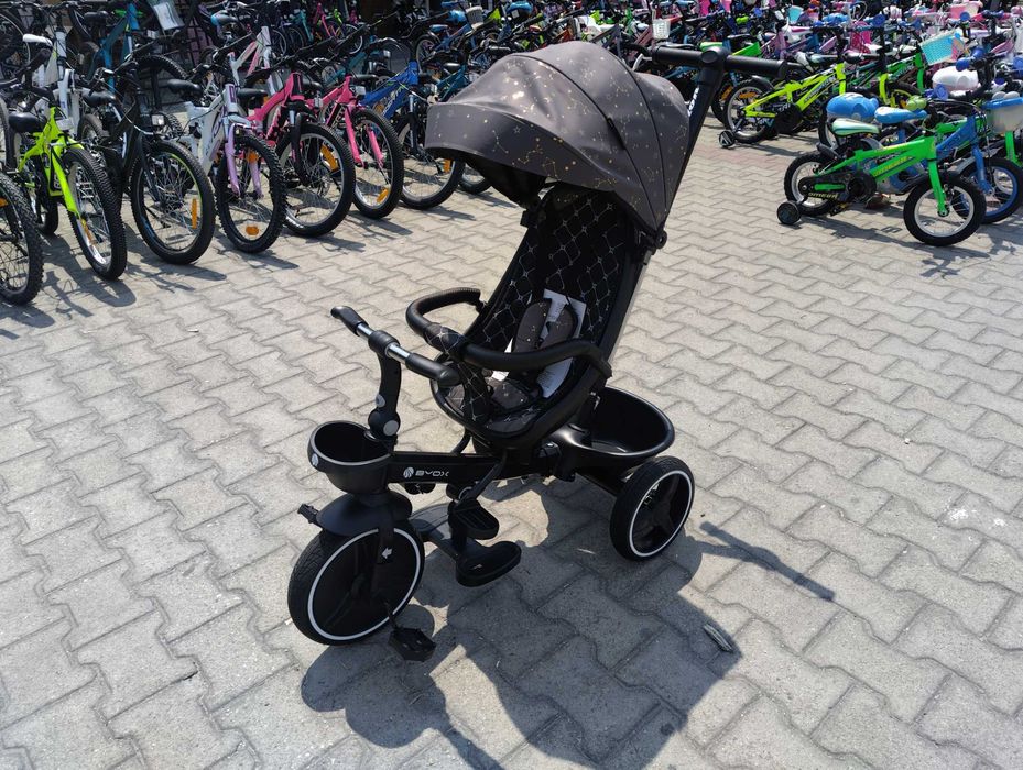 BYOX Детска триколка FUSION сив