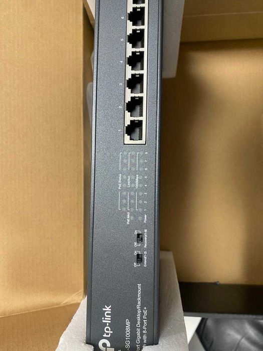 Коммутатор TP-Link TL-SG1008MP