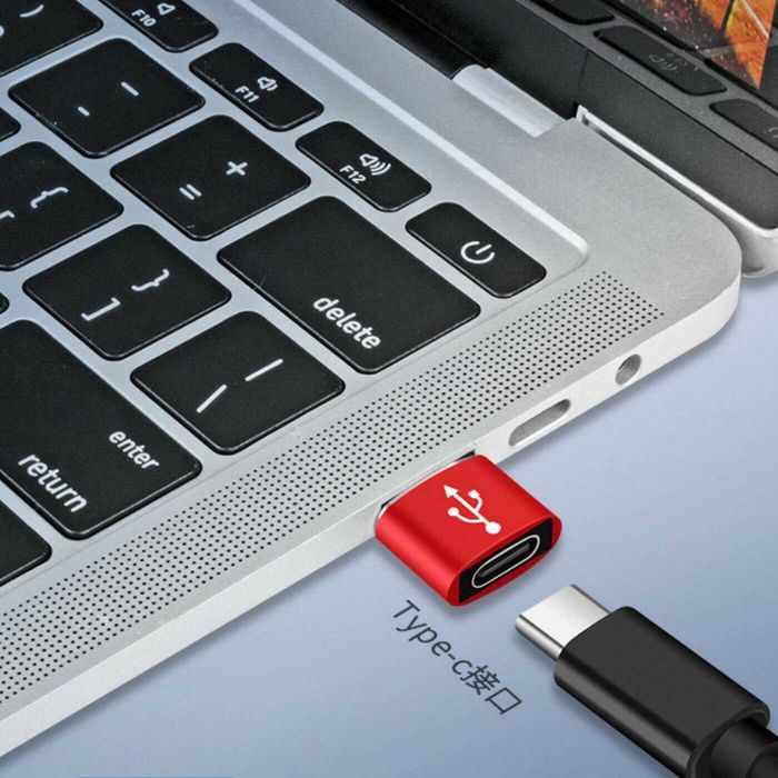 Переходник USB 3,1 Type C мама to USB A папа