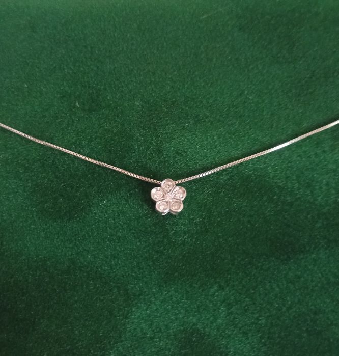 Lanț aur cu diamante