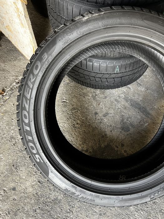 4 anvelope iarna 255/40/18 + 225/45/18 , Pirelli , RunFlat , BMW* , DOT 2024 , 6-7 mm !