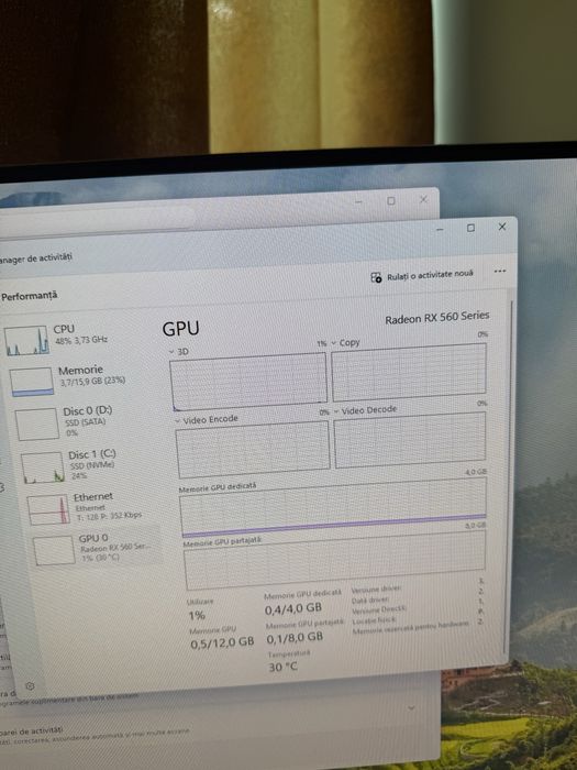 Vand pc ryzen 3 si monitor fhilips are hdmi de 22” 60 mhz
