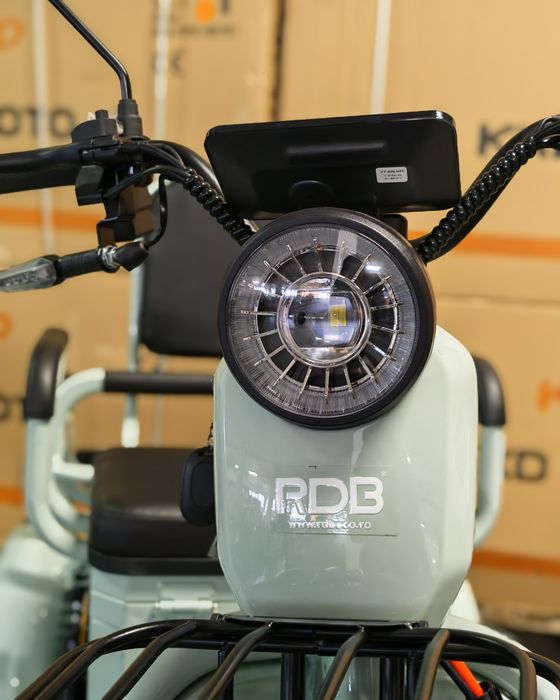 Triciclu Electric RDB SINOE PRO, fara permis, 1160W, 25km/h,  + CIV inclus