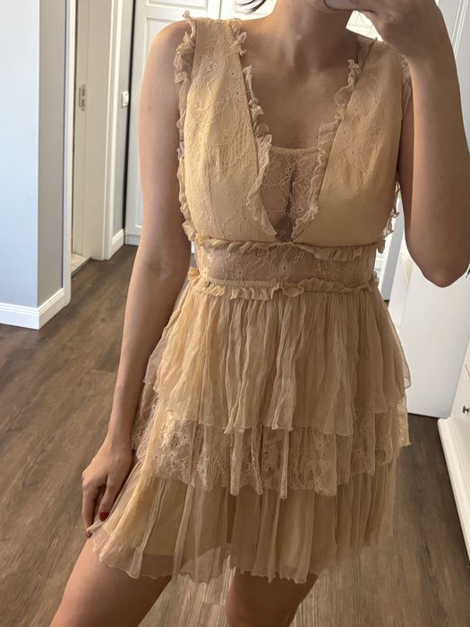 Rochie din matase Nissa