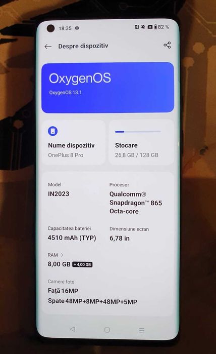 OnePlus 8 Pro 128GB, 8GB RAM, 5G