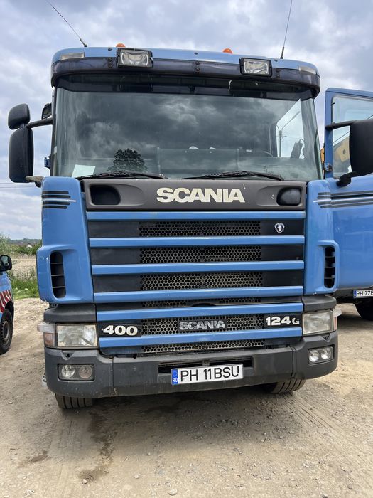 Vand cap tractor cu macara