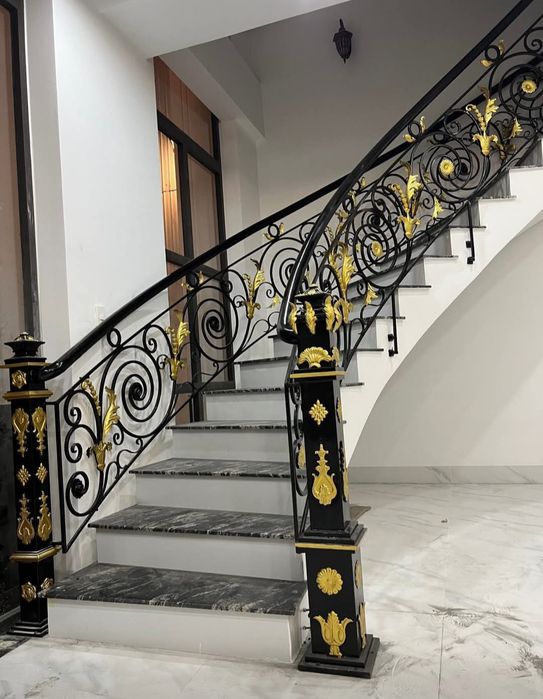 Balustrada din fier forjat