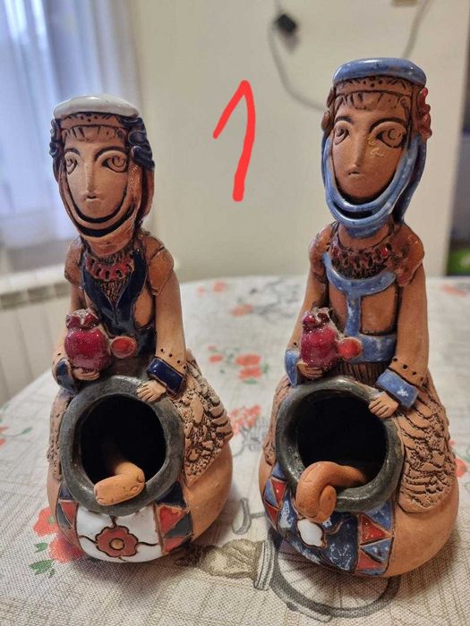 Арменски уникални керамични ръчна изработка чаши кани захарница …