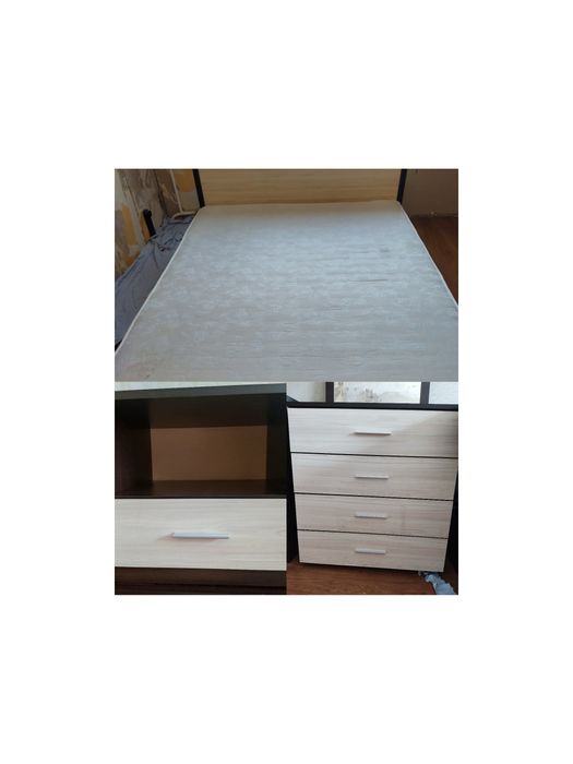 Обзавеждане за спалня + матрак + топ матрак