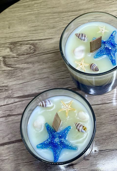 Десертная свеча - красота создает уют.