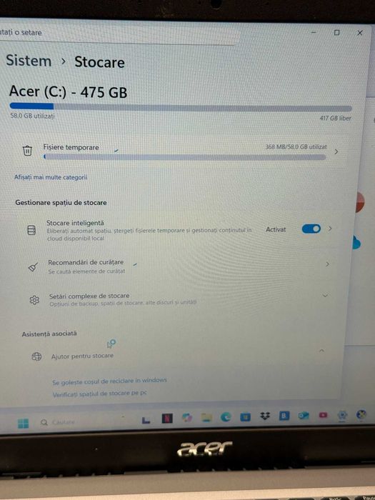 HOPE AMANET P2 - Acer ASPIRE A315-58 / i3-GEN11 / 8Gb ram / ssd 500gb