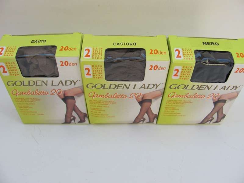 2 + 1 GRATIS Sosete treisferturi Golden Lady Gambaletto 20 D. 2per/cut