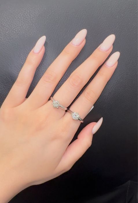 натуральные брилиантовые кольца