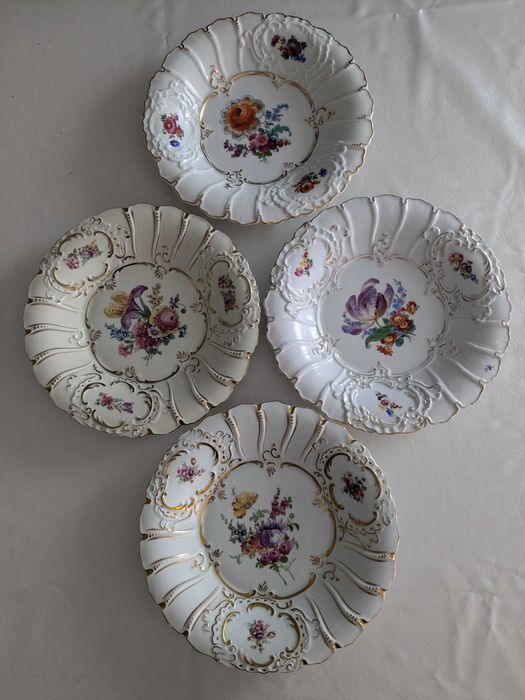 30 см блюдо тарелка Бавария Waldershof фарфор Германия Meissen Art