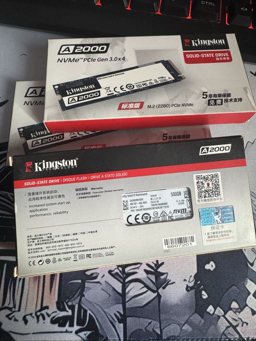 SSD Kingston M2 A2000, 500Gb