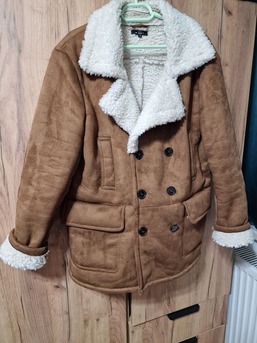 Haină îmblănită maro