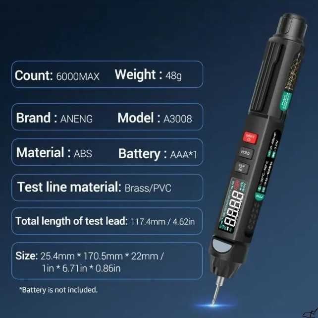 Цифровой мультиметр Aneng A3008