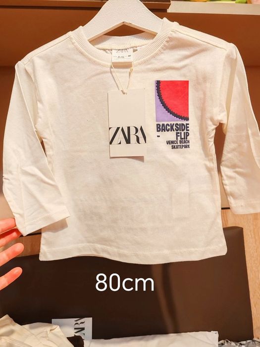 Lot bluzițe Zara 80cm
