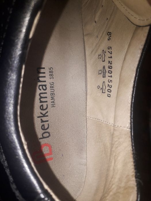 Pantofi de piele ca noi Berkemann 42.5 Germany