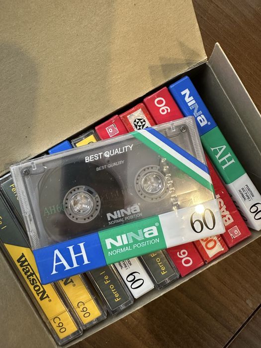 Кассеты новые 90/60