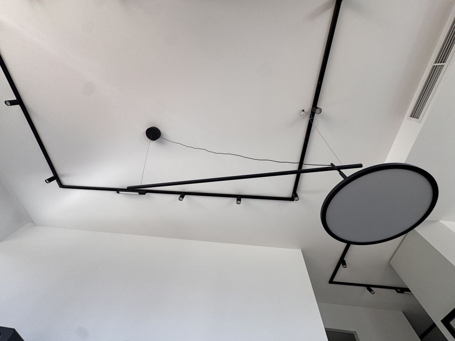 Suspensie Nova Luce Gea, negru