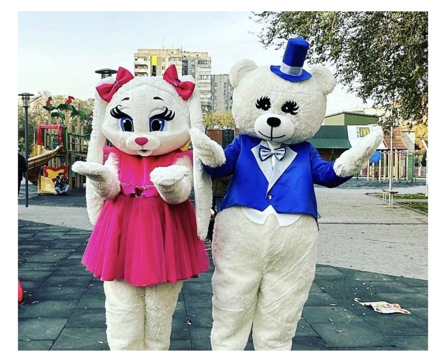 Прокат Тедди Мишка и Зайка