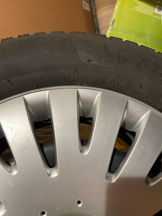 Michelin ALPIN 6 215/60/16 + оригинални джанти + оригинални тасове