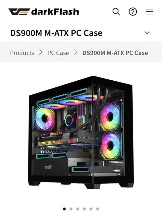 Корпус для пк Dark Flash 353 новый