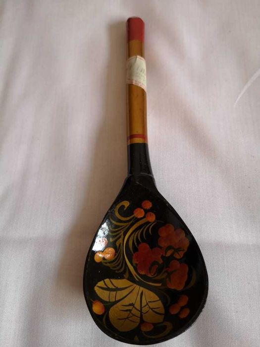 руска сувенирна дървена лъжица