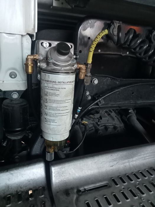 Установка фильтра даф