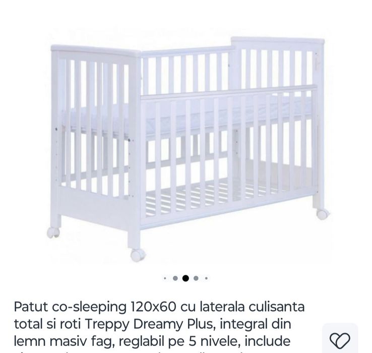 Pătuț bebe Co -sleeping