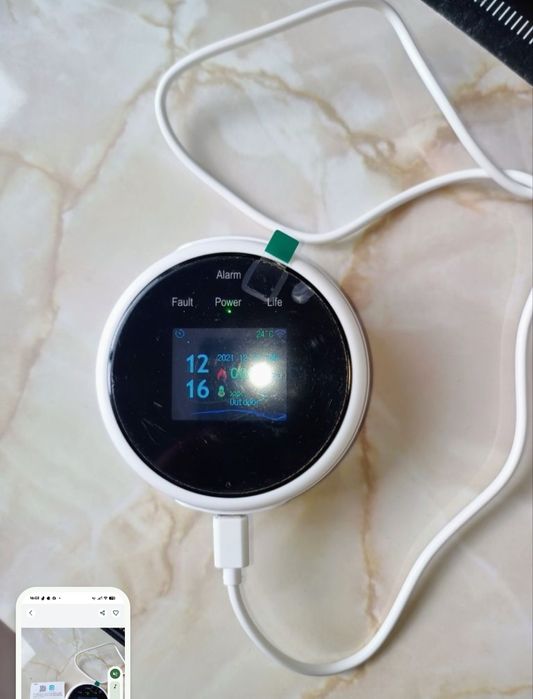 Senzor wireless cu anunț vocal