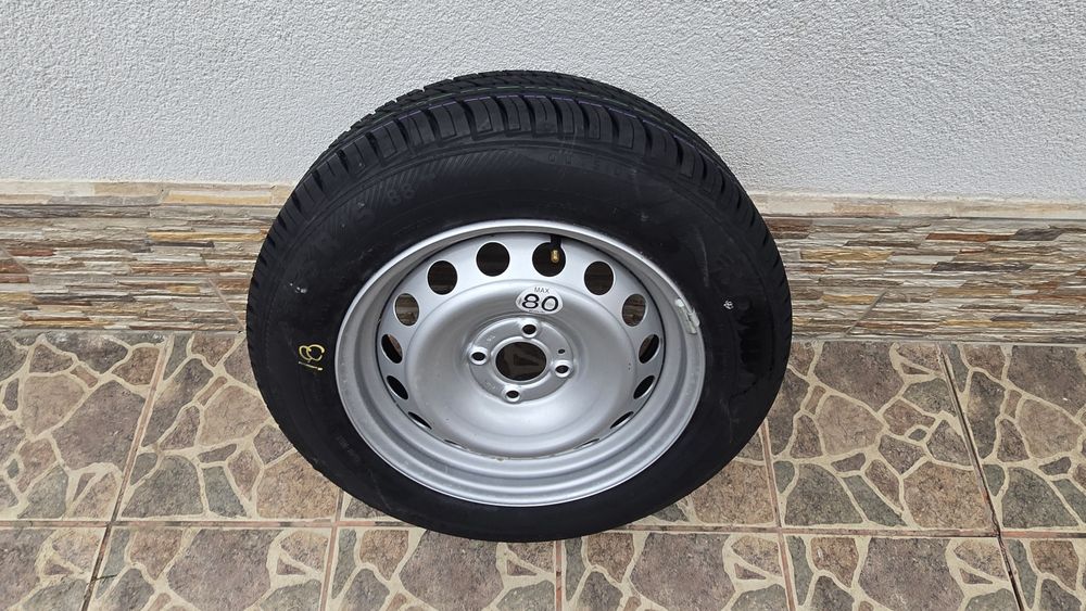 Roata rezerva logan sandero dacia nefolosita anvelopa 185 65 r15
