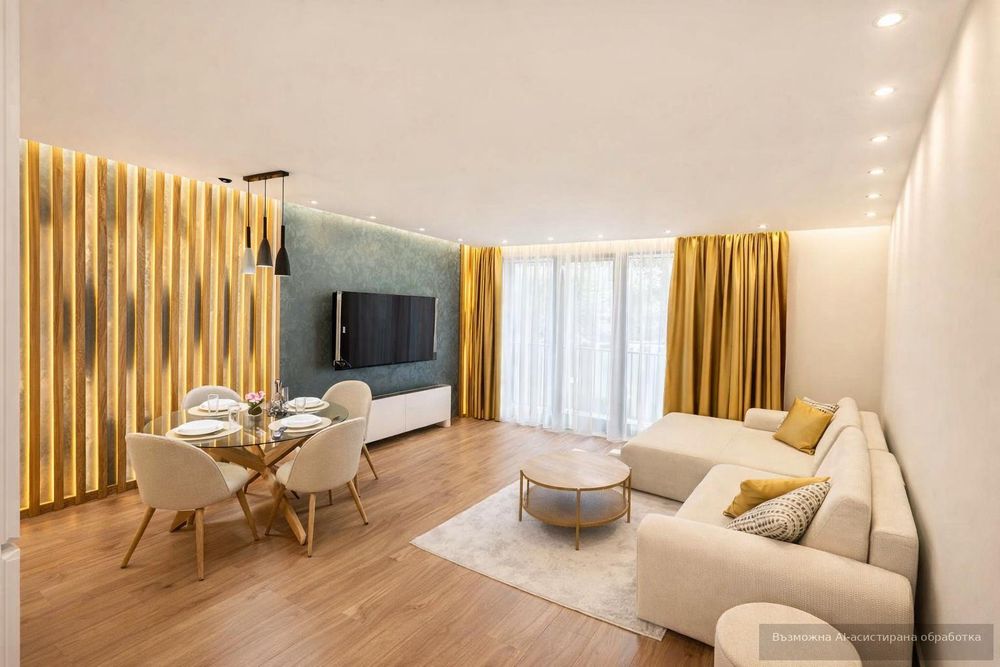 Двустаен апартамент под наем в Център