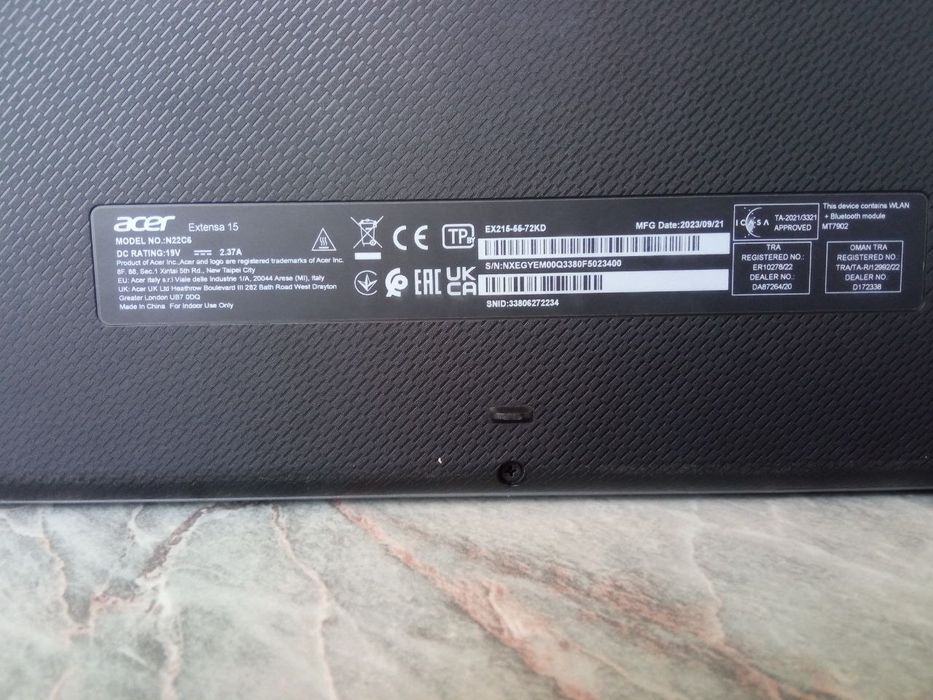 Noutbuk 700 $ yengi 1 oy ishlatilgan