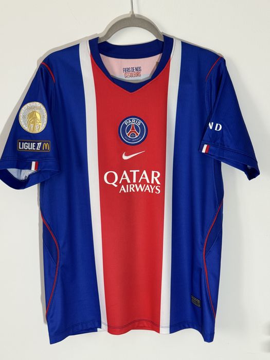 Tricou fotbal PSG Home 26/27 Dembele Doue Kvara