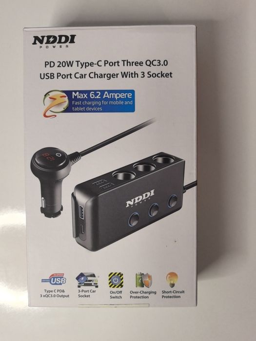 Авто зарядно за телефон